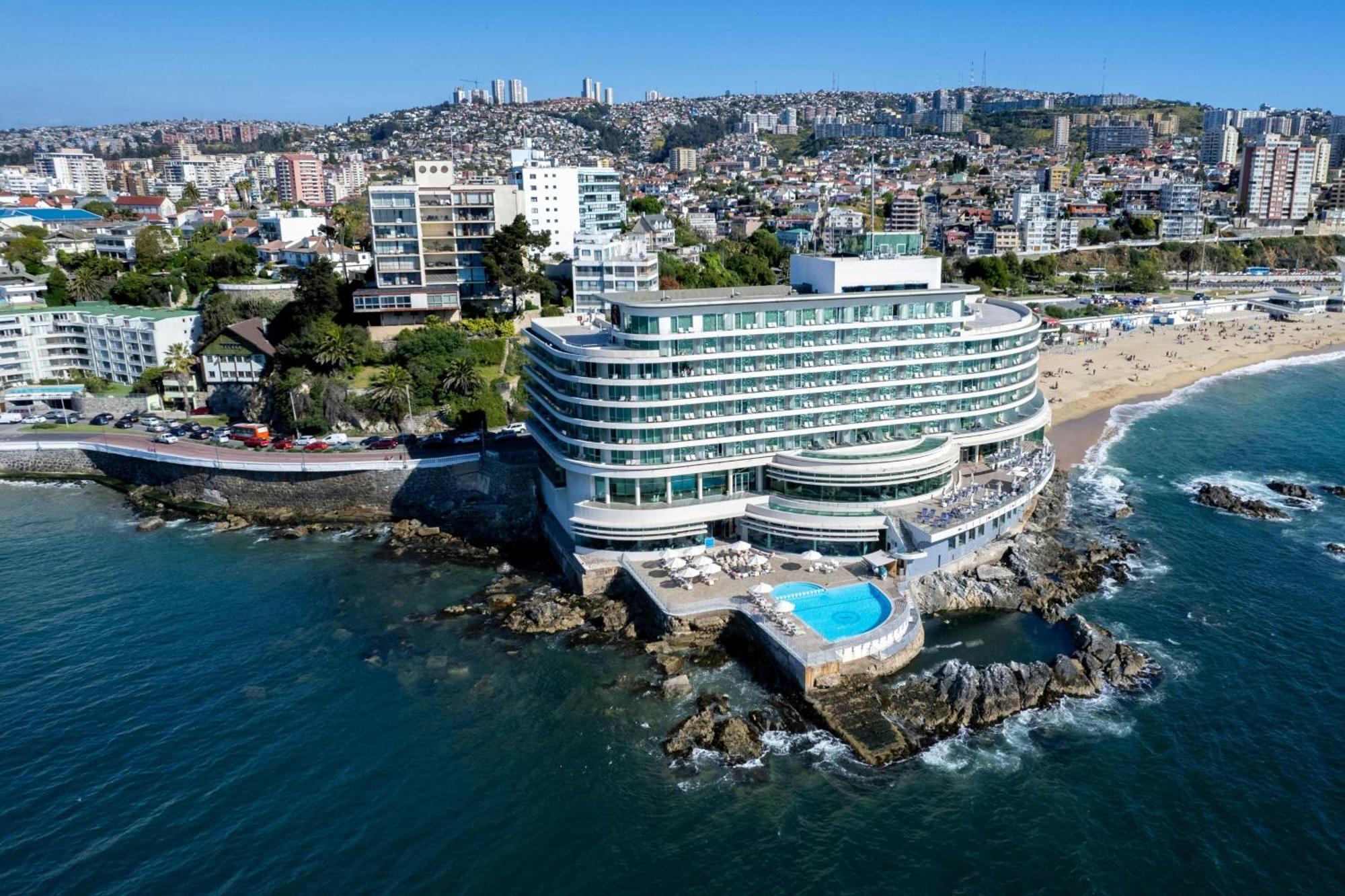 Sheraton Miramar Hotel & Convention Center Βίνα Ντελ Μαρ Εξωτερικό φωτογραφία Aerial view of the hotel