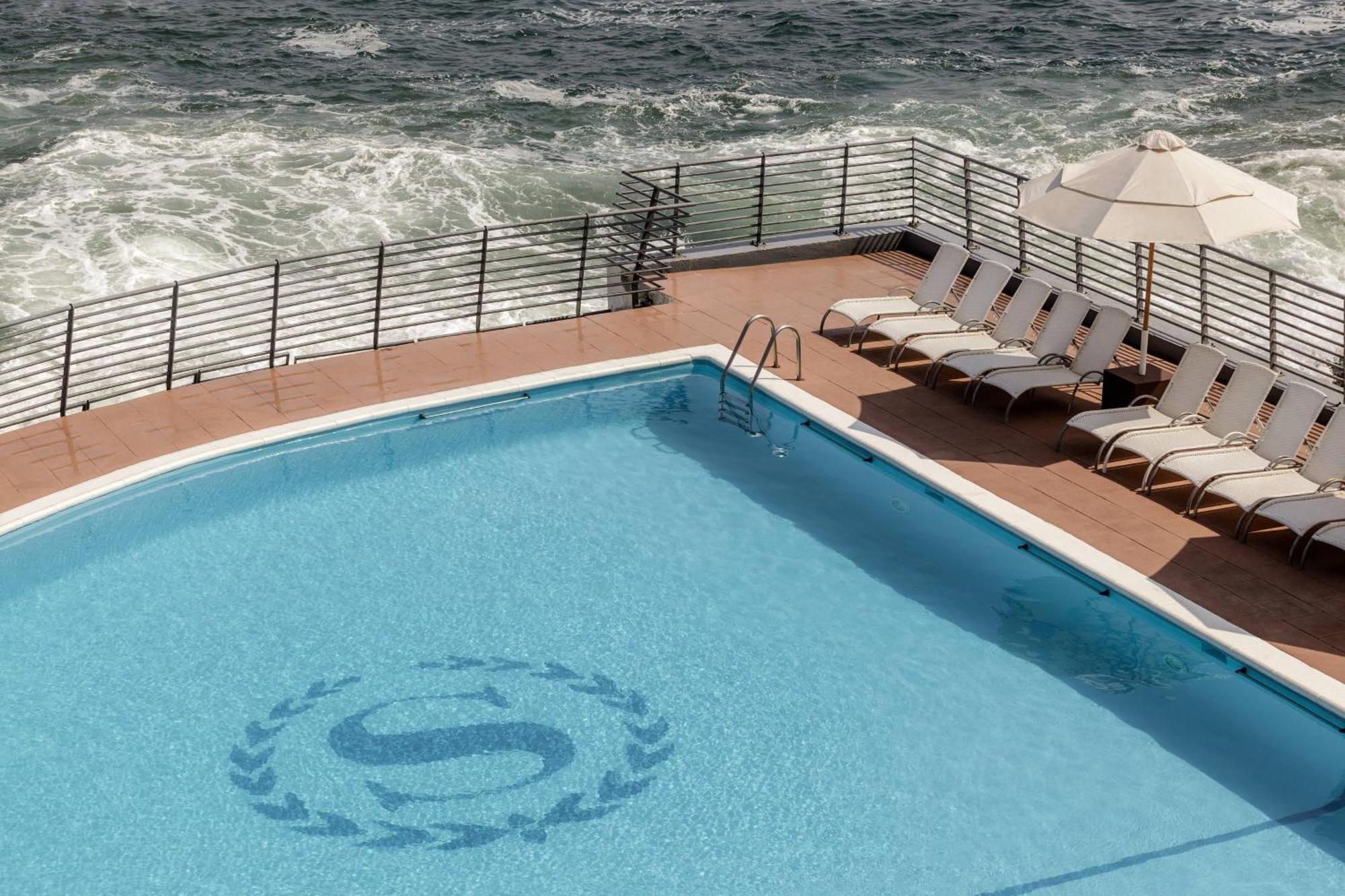 Sheraton Miramar Hotel & Convention Center Βίνα Ντελ Μαρ Εξωτερικό φωτογραφία The pool on the top deck of the ship